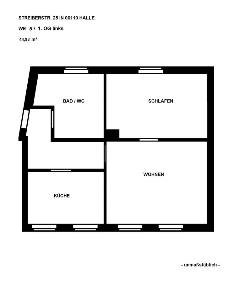 Thumbnail-Gemütliche kleine 2-Raumwohnung frei und nutzbar ab 01. November 2025!