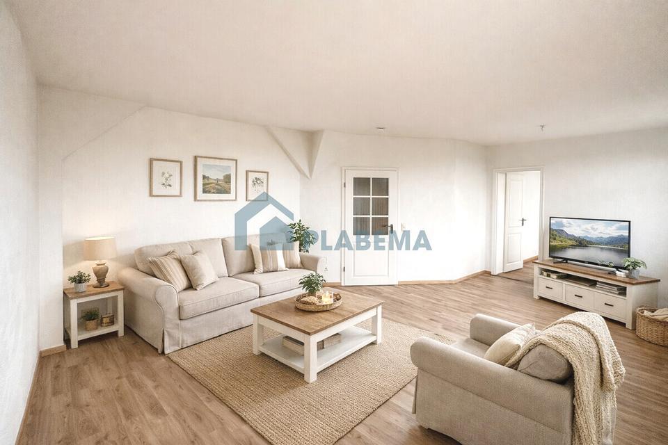Thumbnail-Perfekt für AirbnbFeWo: 2- Zimmer- Wohnung mit Einbauküche und Balkon- gewerblich nutzbar