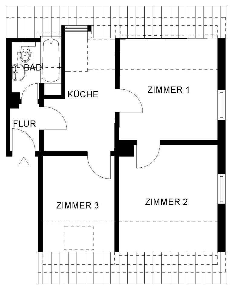 Thumbnail-Schöne 2-Zimmer-Wohnung in Altenhundem