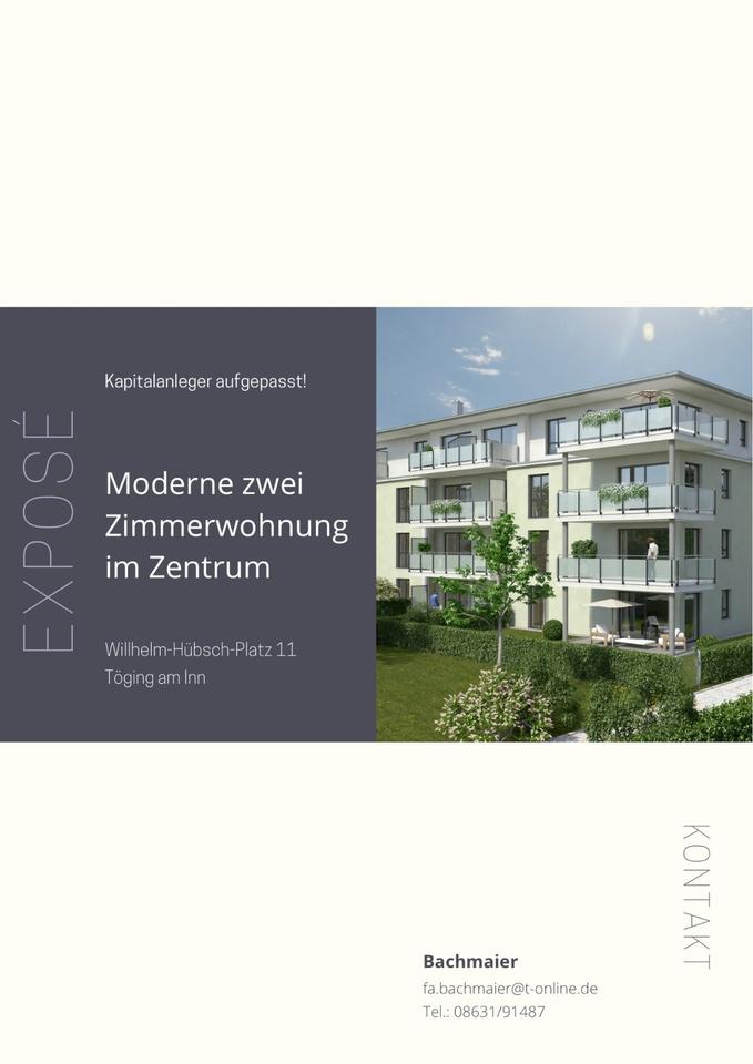 Thumbnail-schöne zwei Zimmer Wohnung in Töging zu verkaufen