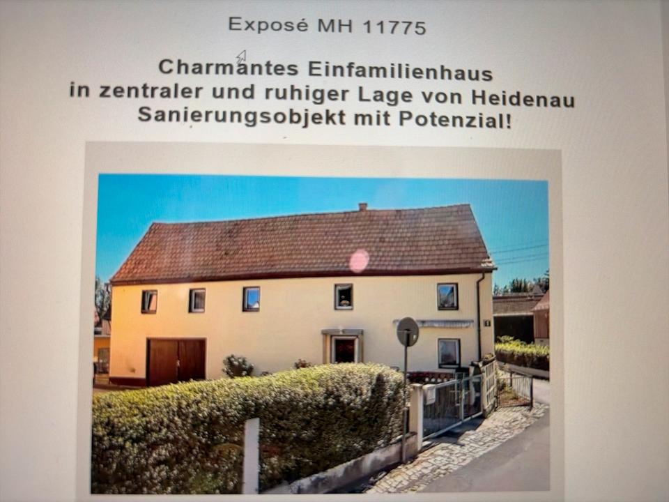 Thumbnail-Stark sanierungswürdiges Einfamilienhaus in Heidenau