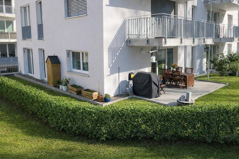 Thumbnail-3-Zi-Whg mit sonniger Südterrasse, Gartenanteil, Garage und EBK