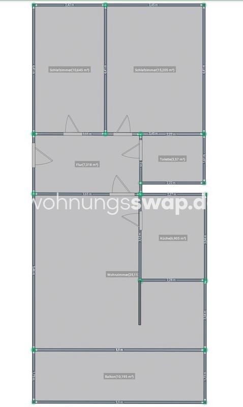 Thumbnail-Wohnungsswap - 3 Zimmer, 71 m² - Zingster Str., Lichtenberg, Berlin