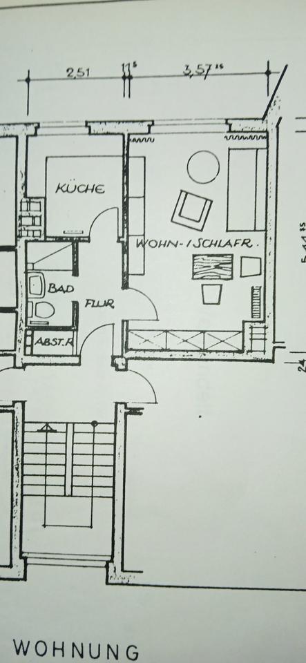 Thumbnail-Vermietung 1 Zimmerwohnung in Hamburg