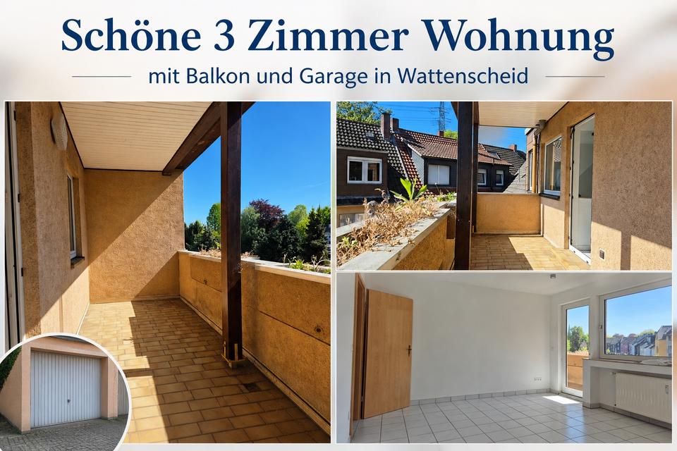 Thumbnail-Gemütliche 3-Zimmer Dachgeschoss-Wohnung mit Balkon und Garage...