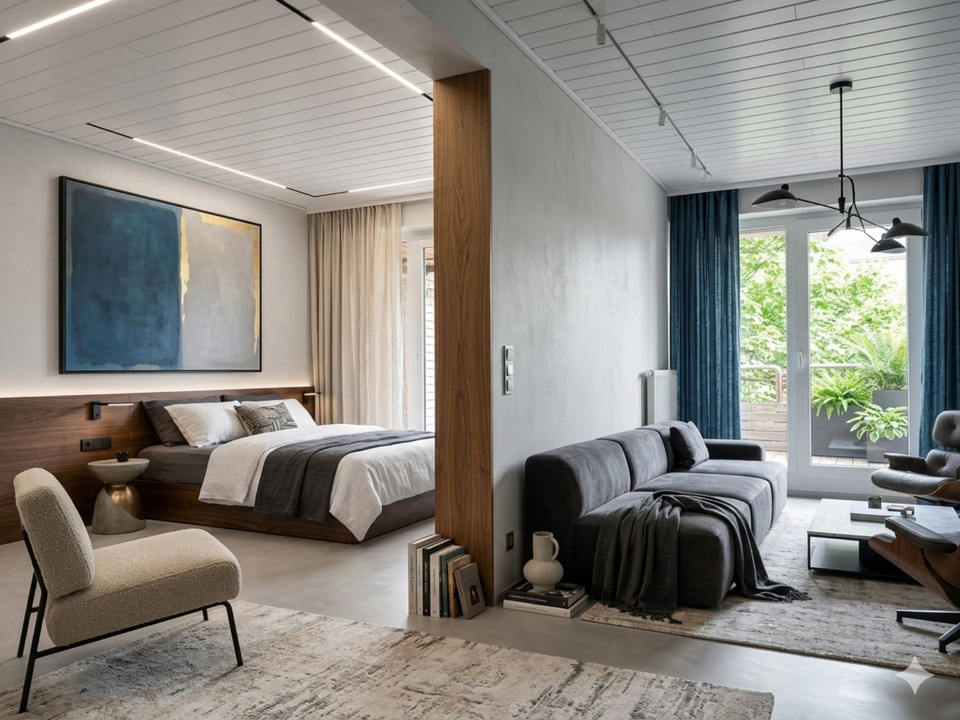 Thumbnail-2-Zimmer-Wohnung (ca 65qm) mit Balkon in zentraler Innenstadtlage