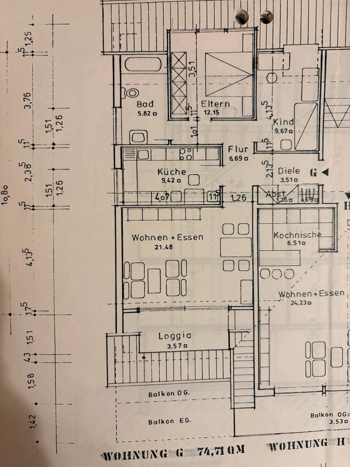 Thumbnail-3 ZKB Wohnung Detmold-City Nähe Klinikum 75qm