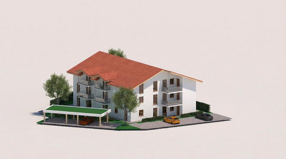 Thumbnail-3-Zi Wohnung m. Balkon, Erstbezug, 2 Kfz, 84524 Neuötting, Miete