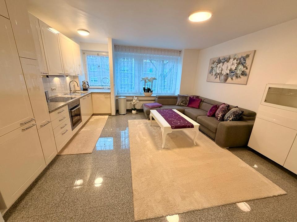 Thumbnail-Möblierte 2-Zimmer-Wohnung – Düsseldorf-Eller