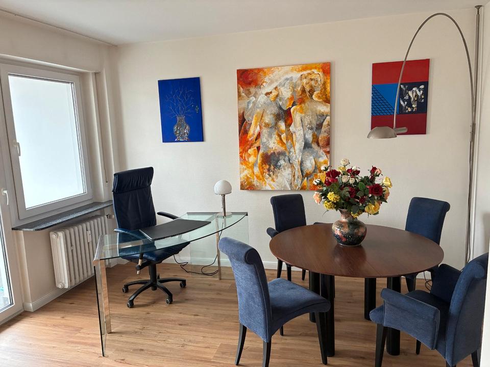 Thumbnail-Exklusiv möbliert: Design-Apartment mit Loggia & Außenstellplatz