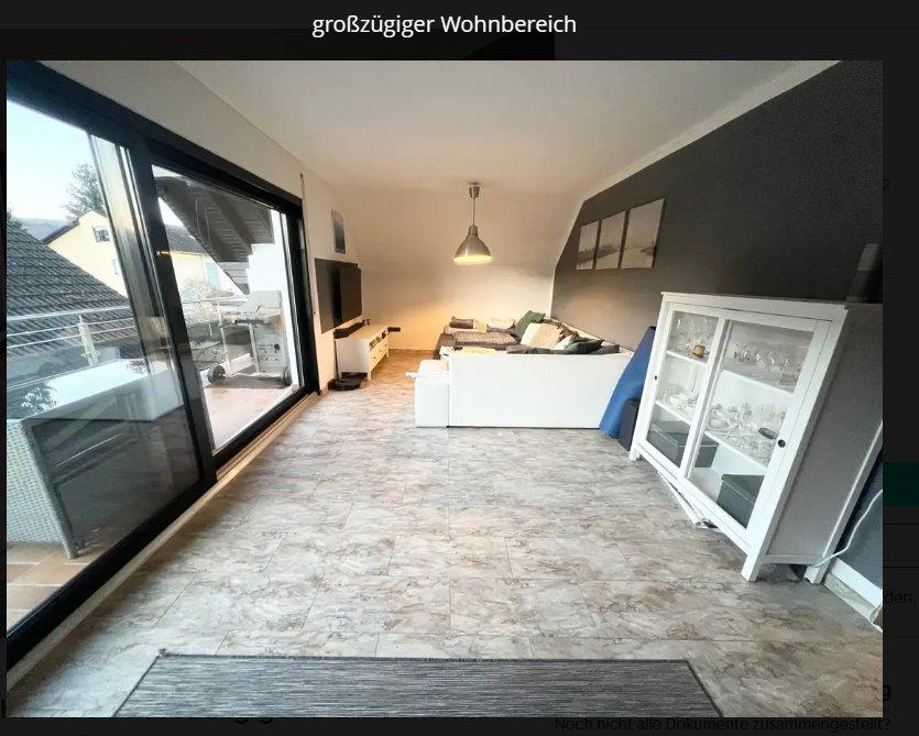 Thumbnail-Zu Vermieten 2-Zimmer Dachgeschosswohnung in Schaafheim-Mosbach
