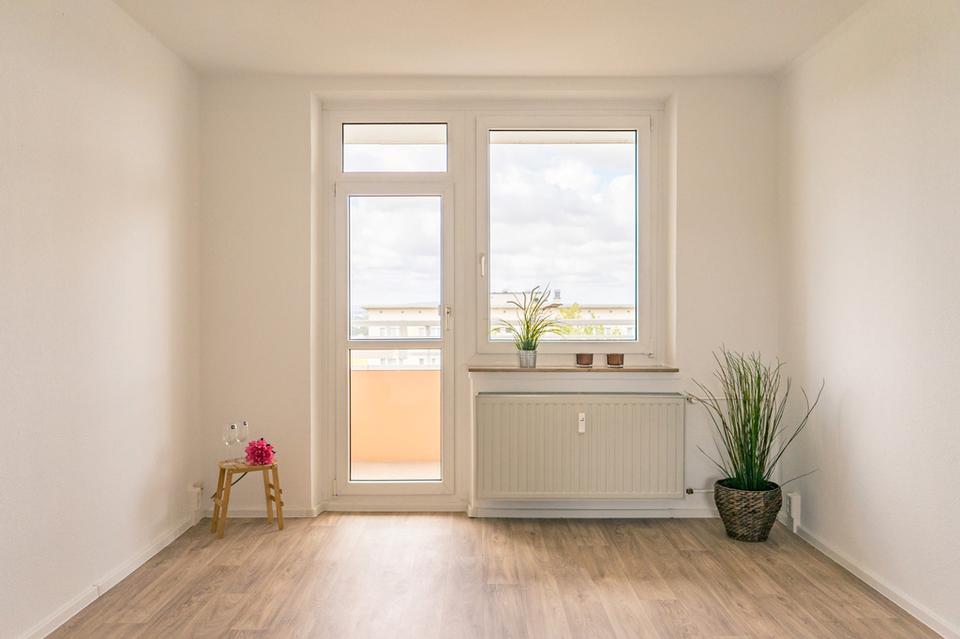 Thumbnail-3-Raum-Wohnung mit Balkon im Zentrum