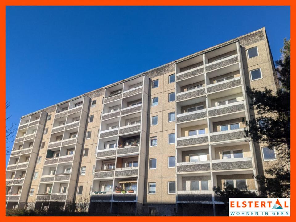 Thumbnail-2-Raum-Wohnung mit Aufzug, Wanne und Balkon am Bieblacher Hang