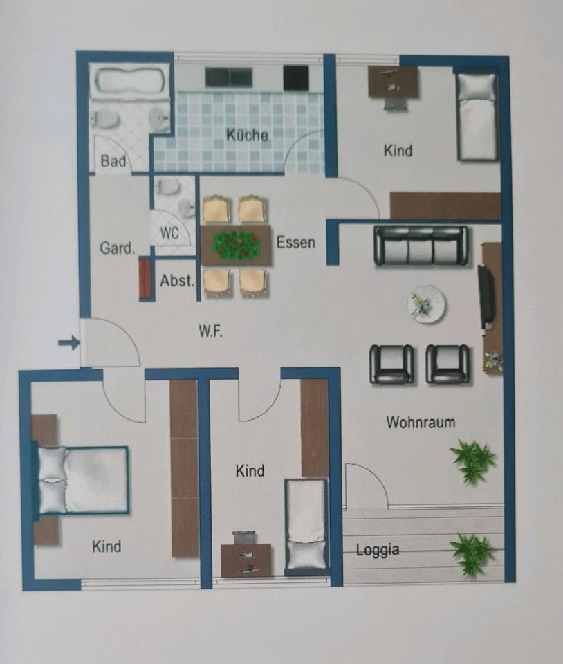 Thumbnail-4,5 Zimmer Wohnung zu vermieten