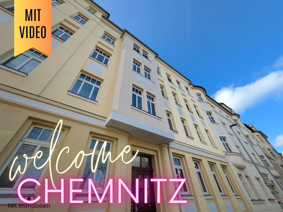 Thumbnail-++ geräumige 2 Raum DG-Wohnung mit Balkon & Küche - ruhige Wohnlage nahe Universität Chemnitz! ++