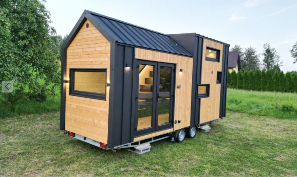 Thumbnail-Tiny House 24 m² + Loft schlüsselfertig, Fußbodenheizung, <3,5 t