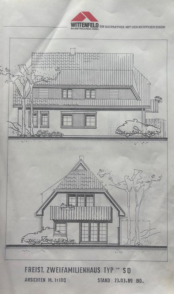 Thumbnail-Haus 2WE in 27753 , Einzelverkauf der WE möglich