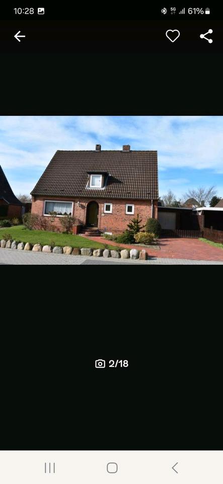 Thumbnail-Zentrale 2 Zimmer Wohnung mit Garten zu vermieten in Bredstedt