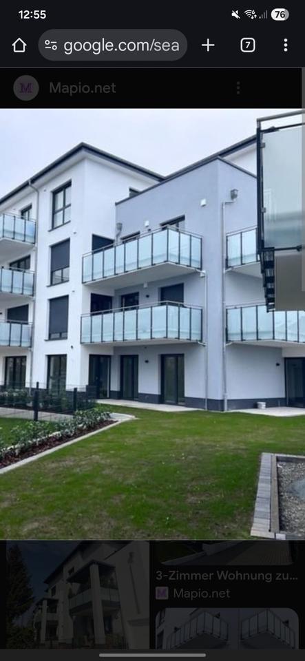 Thumbnail-3 Zimmer Neubau Wohnung in Lollar mit Balkon