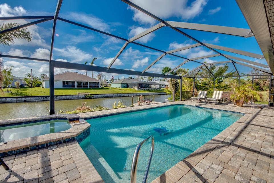 Thumbnail-Ferienhaus Villa Turtleview in Cape Coral Florida, 200qm, Pool...