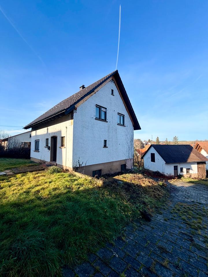 Thumbnail-Haus Sanierungsobjekt mit Weitblick und großem Grundstück