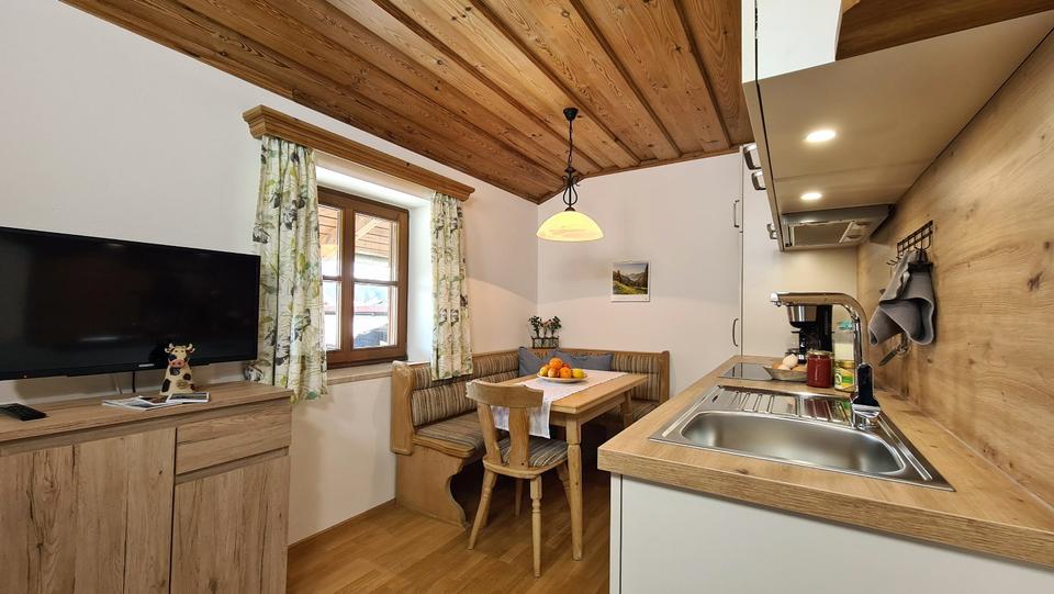 Thumbnail-Ferienwohnung Bauernhof Waginger See Chiemgau baden bis 3 P
