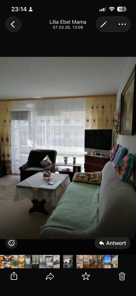 Thumbnail-Charmante 1-Zimmer-Wohnung mit Balkon in ruhiger Lage