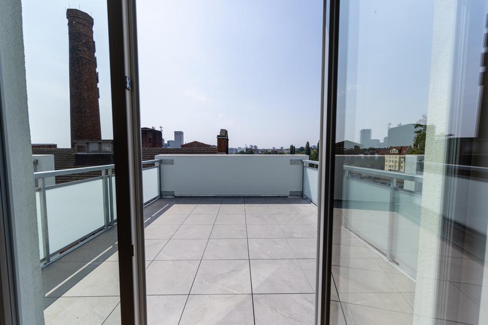 Thumbnail-Maisonettewohnung - 5 Zimmer, Dachterrasse, Parkett, Tageslichtbad, Gäste-WC, Stellplatz, EBK