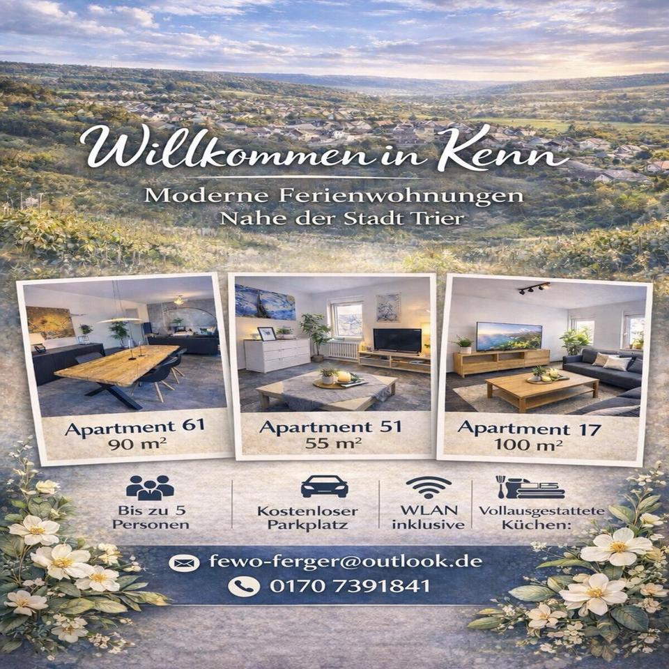 Thumbnail-ApartmentsFerienwohnungen in Kenn nahe Trier