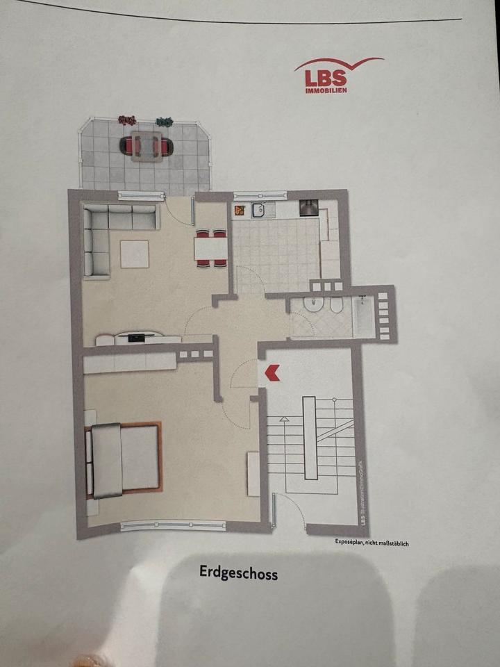 Thumbnail-Erdgeschoss Wohnung in Du-Süd ab sofort zu vermieten