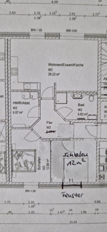 Thumbnail-3-Zimmer Wohnung mit Terrasse, Kfz-Stellplatz