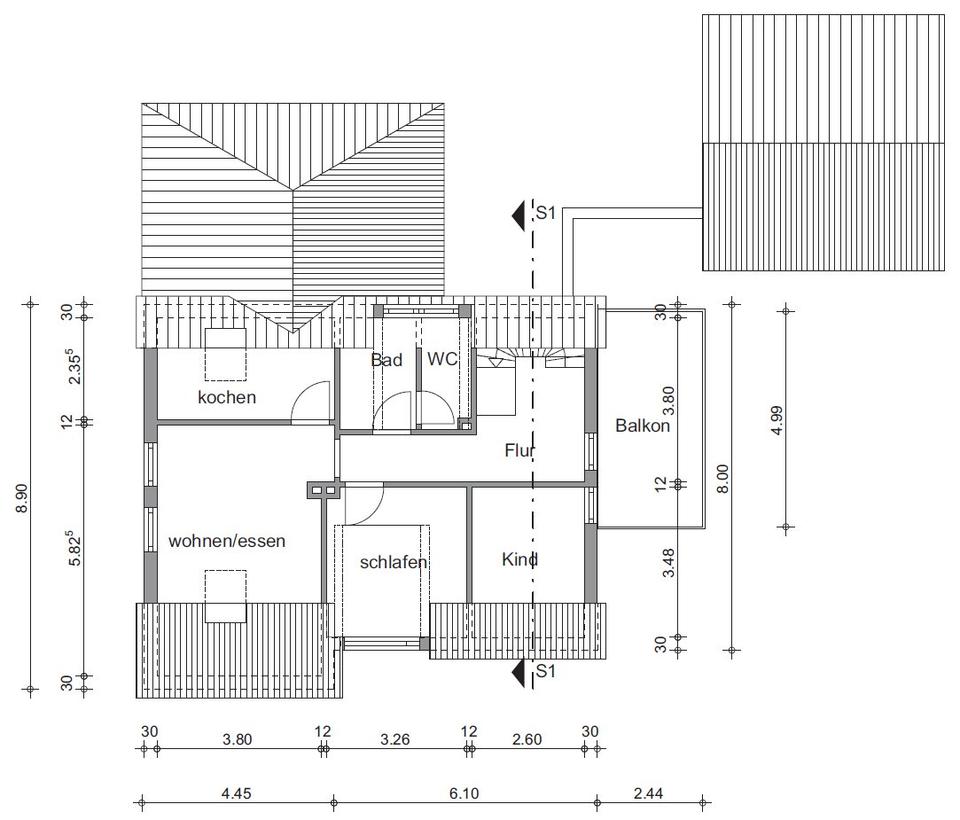 Thumbnail-Attraktive, lichtdurchflutete 3-Zimmer-Wohnung mit Balkon