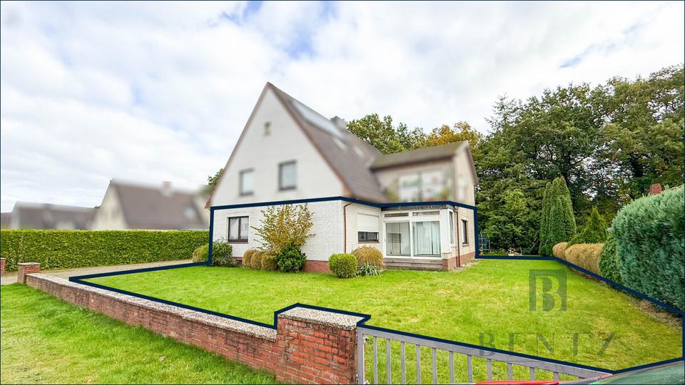 Thumbnail-Erdgeschosswohnung mit Gartenanteil in Lunestedt