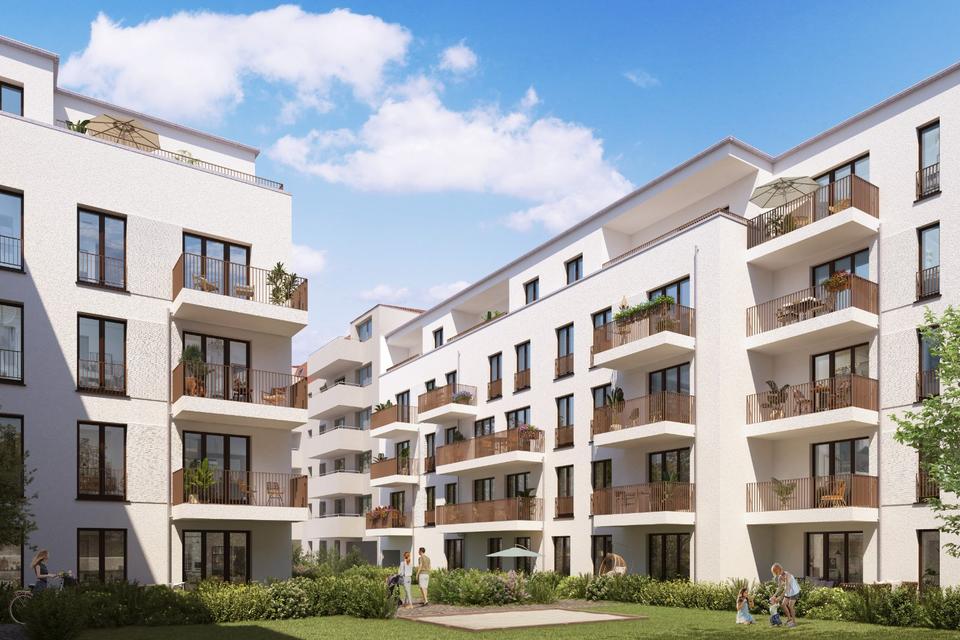 Thumbnail-**Exklusives Wohnen - Erstbezug - 3 Raumwohnung mit Balkon - Zichorienhöfe**