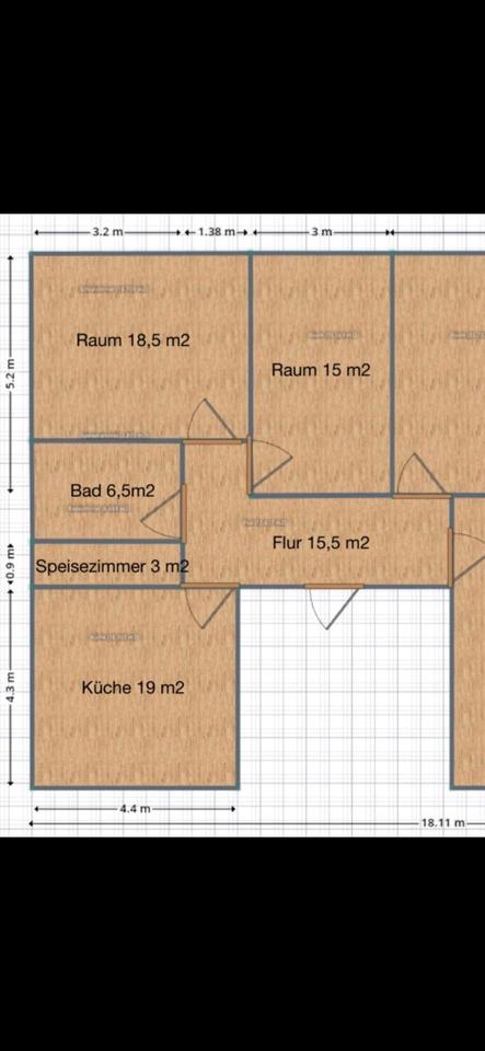 Thumbnail-Schöne 2-Zimmer Wohnung in der Gemeinde Hohenhameln zu vermieten