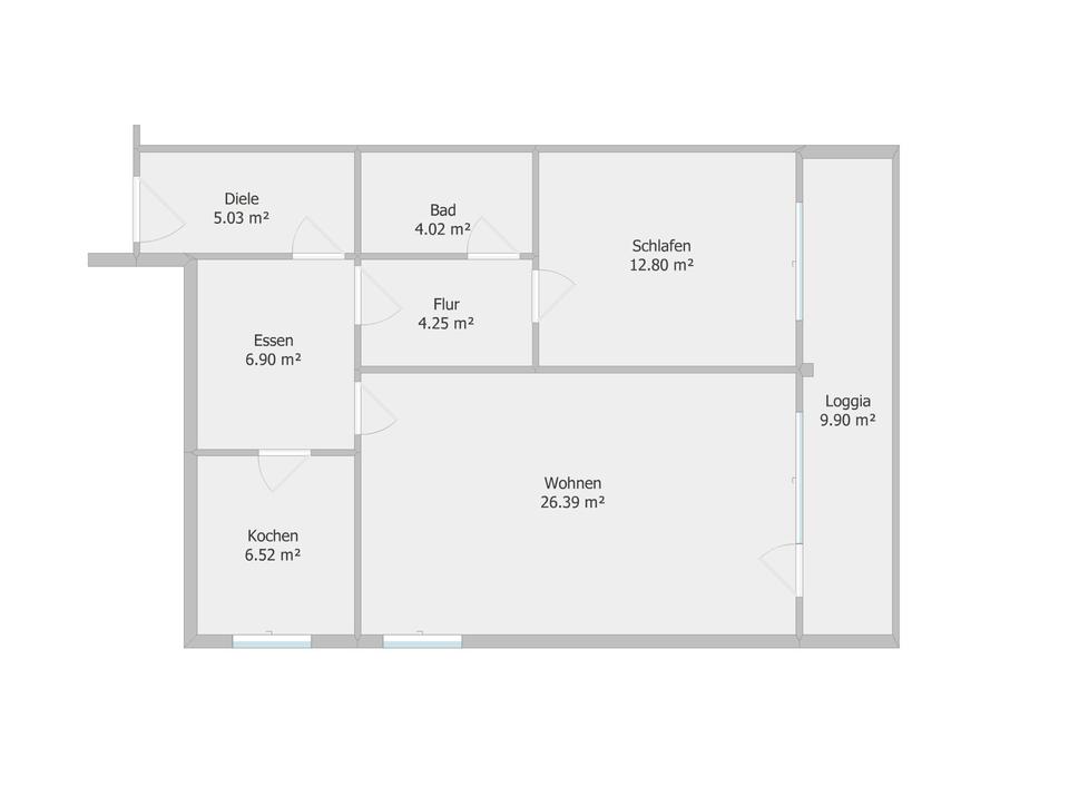 Thumbnail-2,5 Zimmer-Wohnung in Osnabrück Weststadt