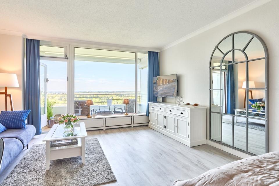 Thumbnail-Möblierte Wohnung mit seitlichem Meerblick in Timmendorf