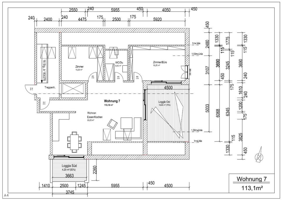 Thumbnail-Neubau - Hochwertige Wohnung mit Loggia und Balkon