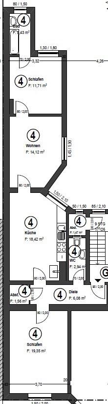 Thumbnail-Exklusive 3 Zimmer Wohnung 79qm