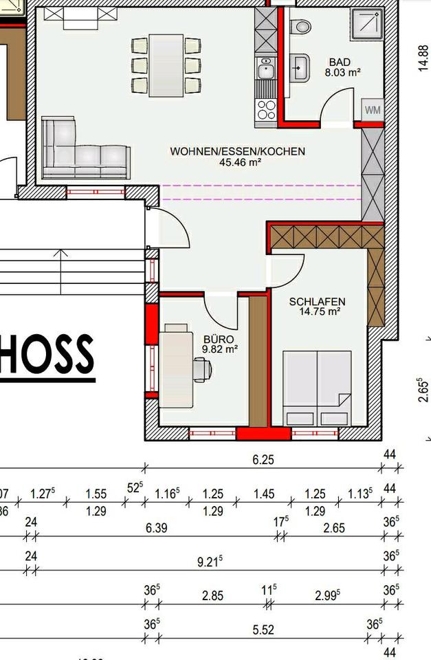Thumbnail-Wohnung zu vermieten