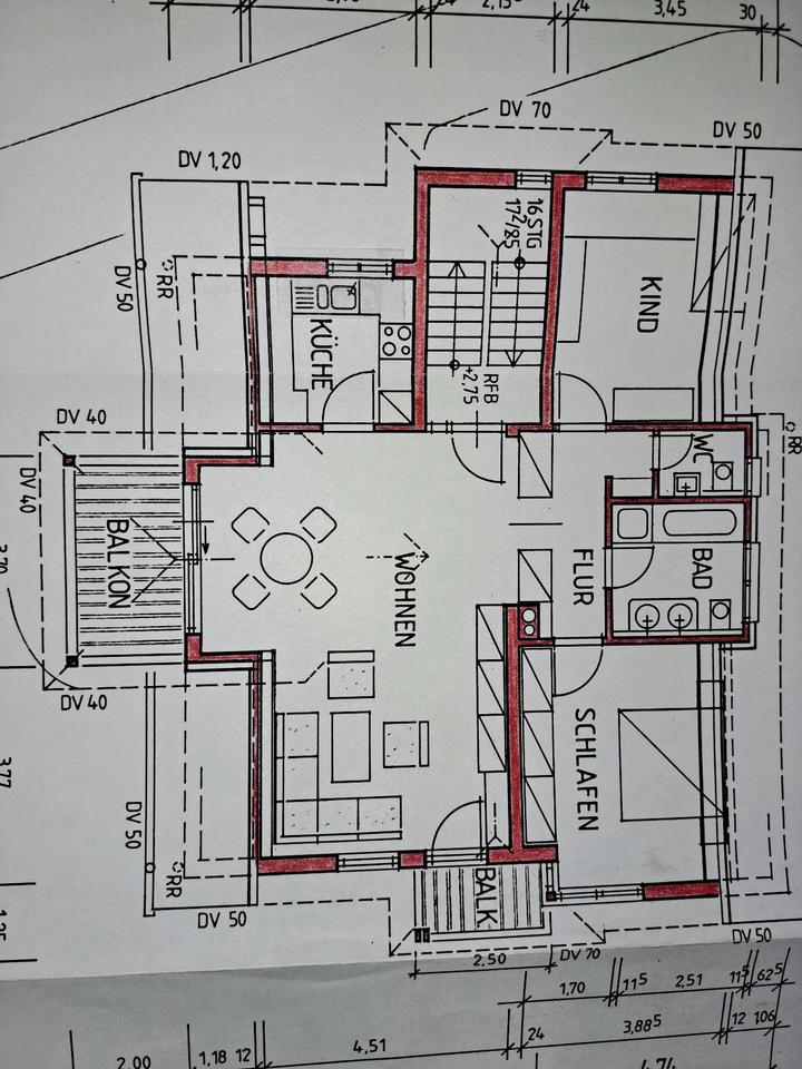 Thumbnail-3,5 Zi DG-Wohnung in 72813 St.-Johann zu vermieten