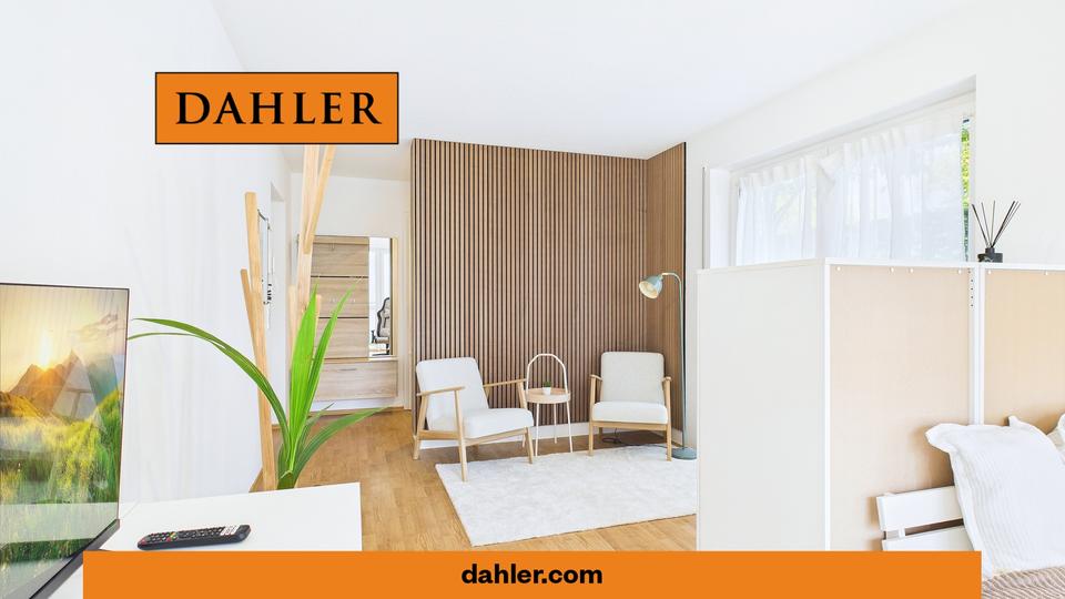 Thumbnail-KOMPAKTES WOHNEN MIT KOMFORT – FRISCH RENOVIERTE UND ELEGANT MÖBLIERTE 1-ZIMMER-WOHNUNG