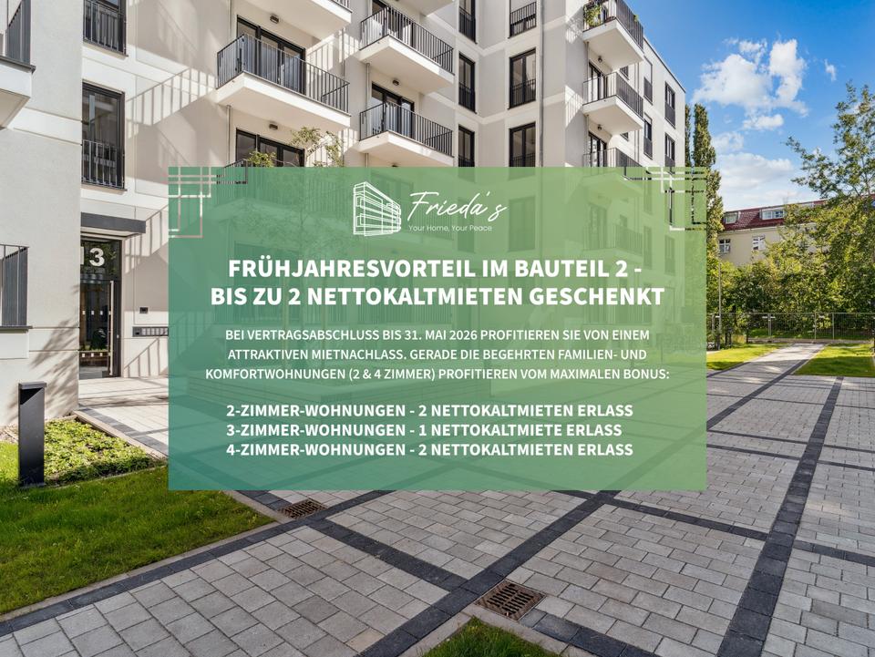 Thumbnail-Exklusives Apartment in Friedenau: 2-Zimmer-Wohnung mit Einbauküche und Balkon