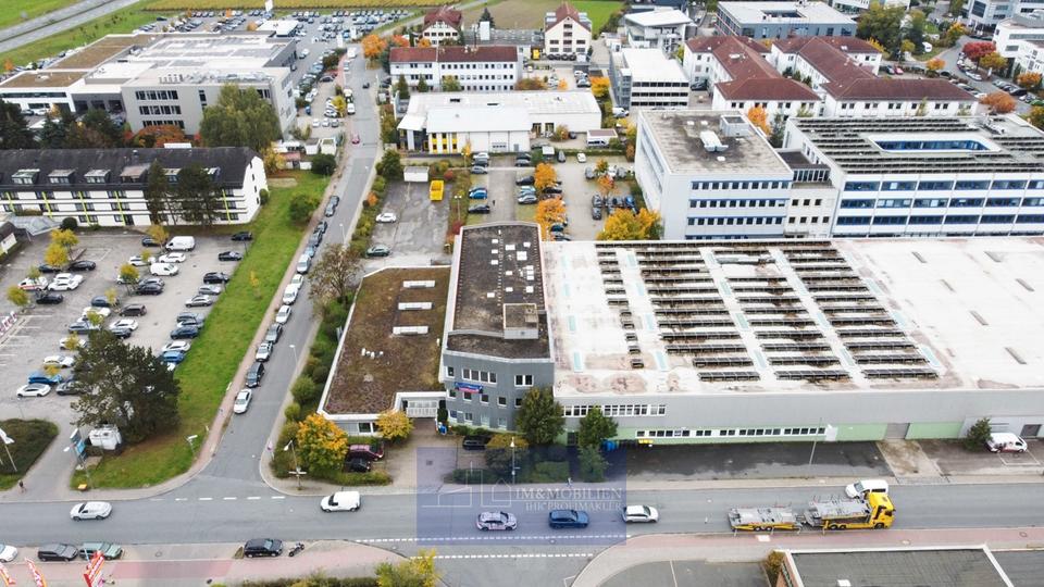 Thumbnail-ERLANGEN - WETTERKREUZ: 2 GROSSE HALLEN FÜR LAGERPRODUKTIONBEHEIZTLICHTBÜROA3A73AIRPORT