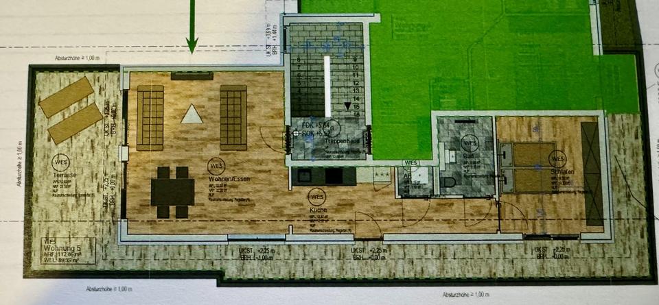 Thumbnail-2 Zimmerwohnung zu vermieten, Neubau Erstbezug