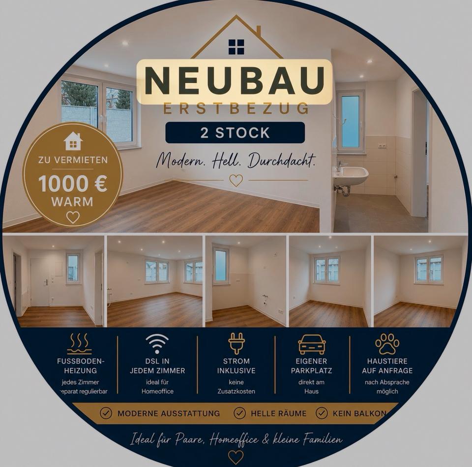 Thumbnail-Kompakte 3 Zimmer Wohnung 1 Stock