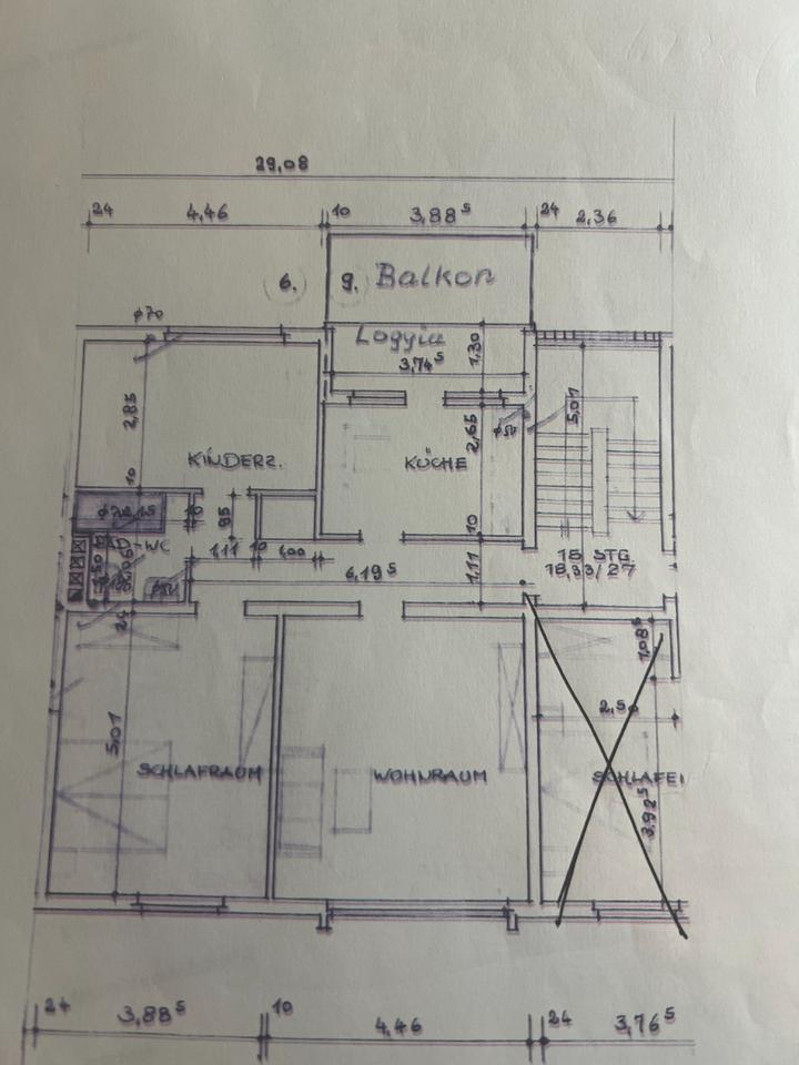 Thumbnail-3,5 Zi.-Wohnung mit großem Balkon in Duisburg- Friemersheim