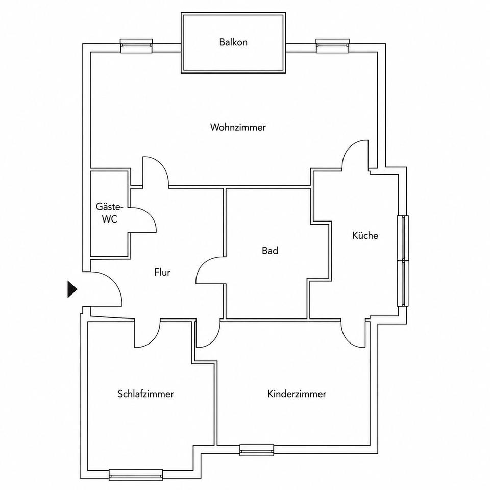 Thumbnail-Wunderschöne 3 Zimmer Wohnung ab Sofort