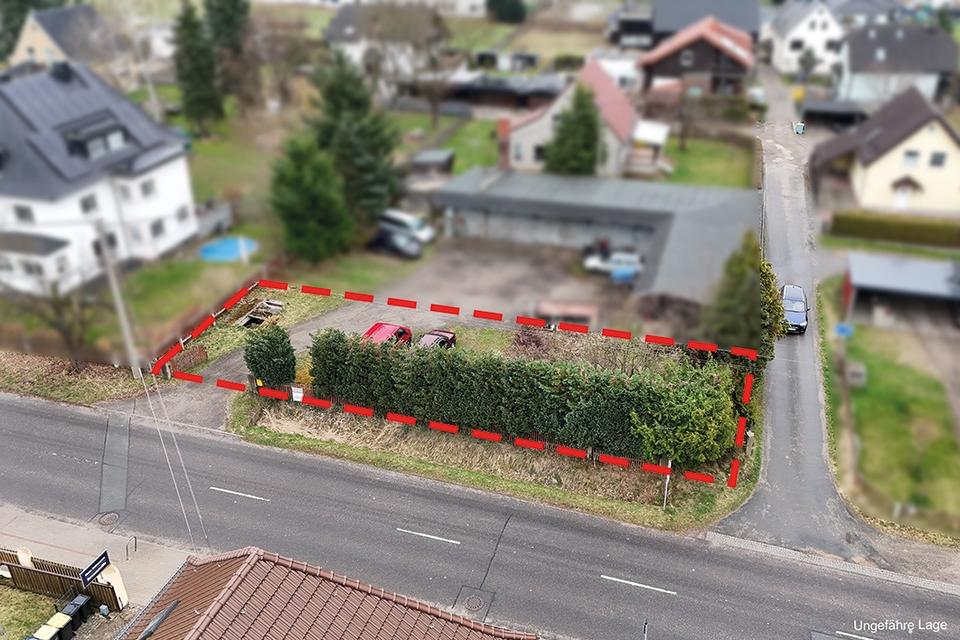 Thumbnail-Freifläche im Ortskern von St. Egidien