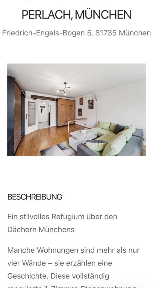 Thumbnail-1 Zimmer Appartement MUC Perlach